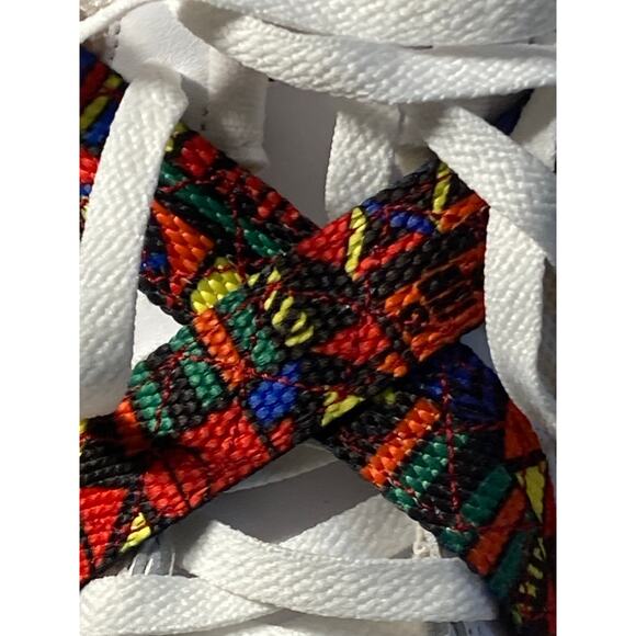 Nike Air Raid Peace White Red 318759-161 US 5.5Y OG 2008 - Picture 9 of 14